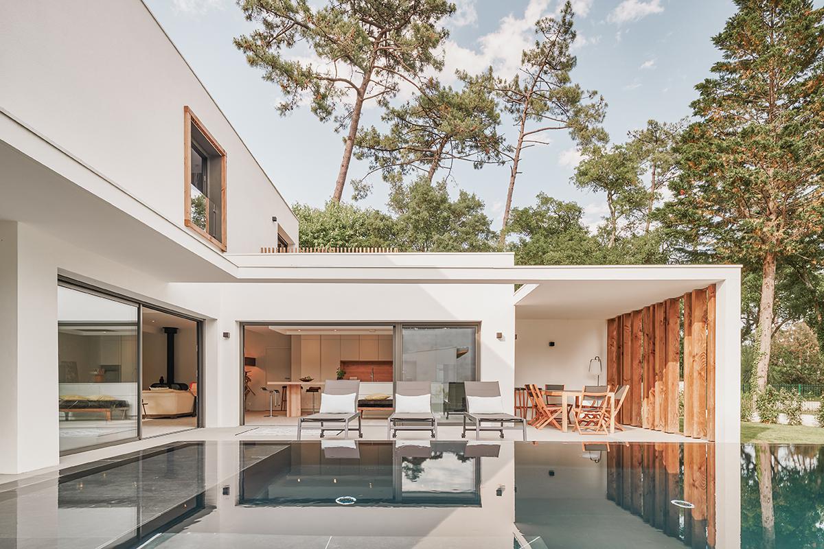 Estaun architectures - Laurent Estaun - Architecte DPLG - BIARRITZ - MAISON LGD