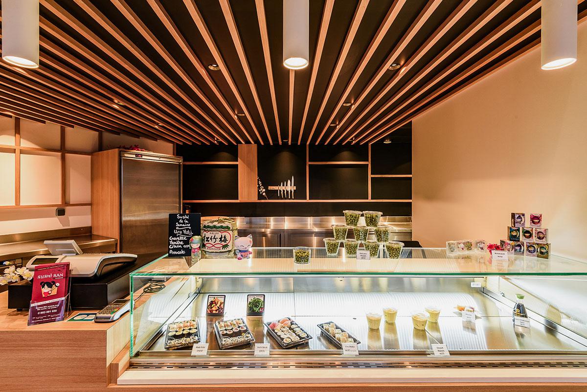 Estaun architectures - Laurent Estaun - Architecte DPLG - BIARRITZ - SUSHI SAN